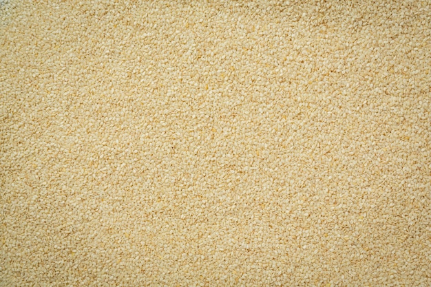 Sesame seeds on dark background