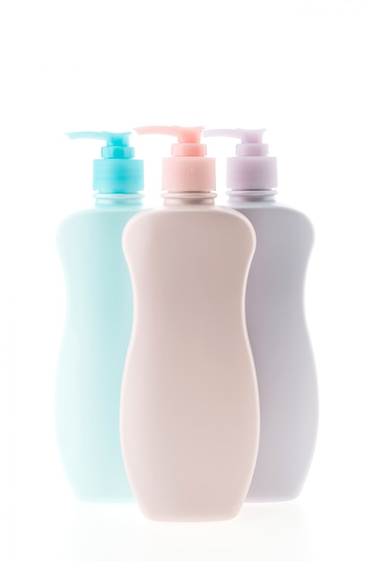 Set of liquid soap containers