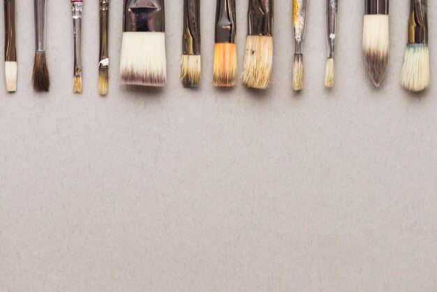 Set of nice paintbrushes