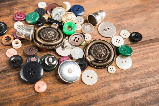 Sewing buttons