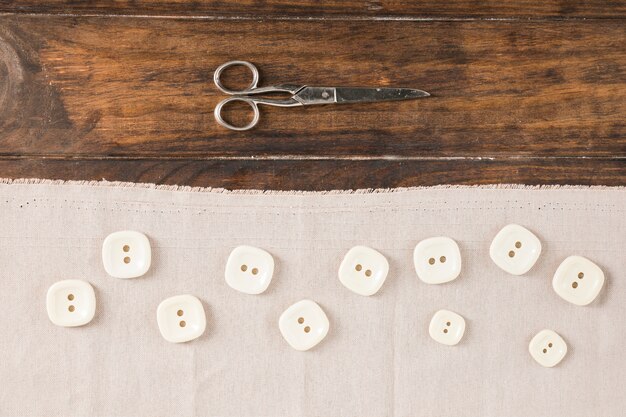 sewing buttons