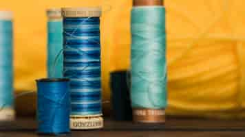 Free photo sewing thread reels