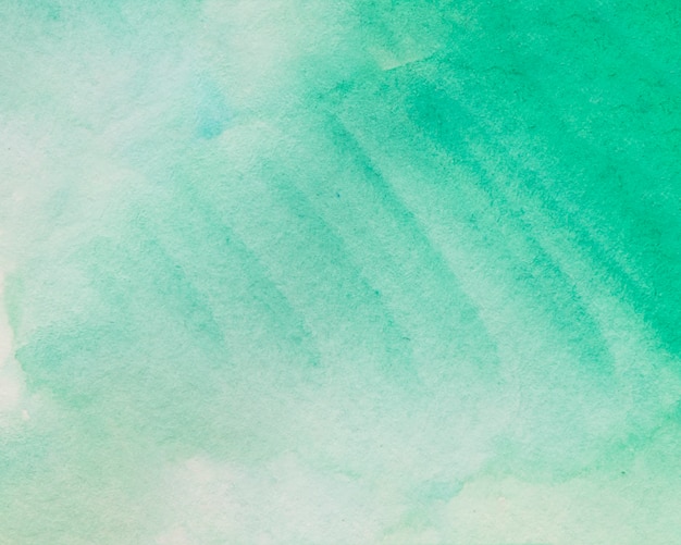 水彩画の背景を描いた緑の色合い