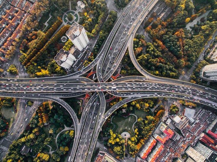 मुफ़्त फोटो shanghai interchange