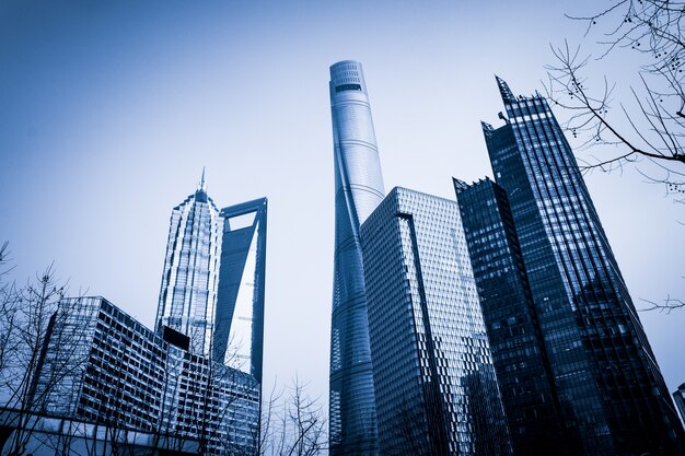 Шанхайский деловой район Lujiazui