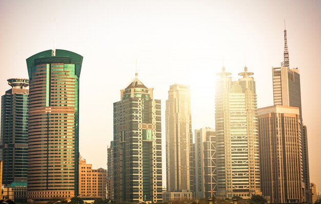 Shanghai Lujiazui business district