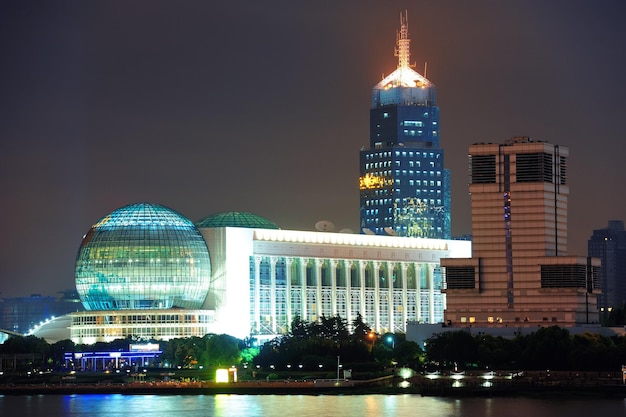 Shanghai at night