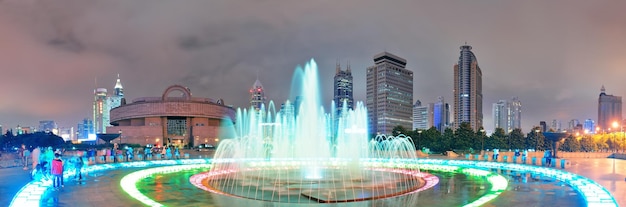 Free photo shanghai people's square