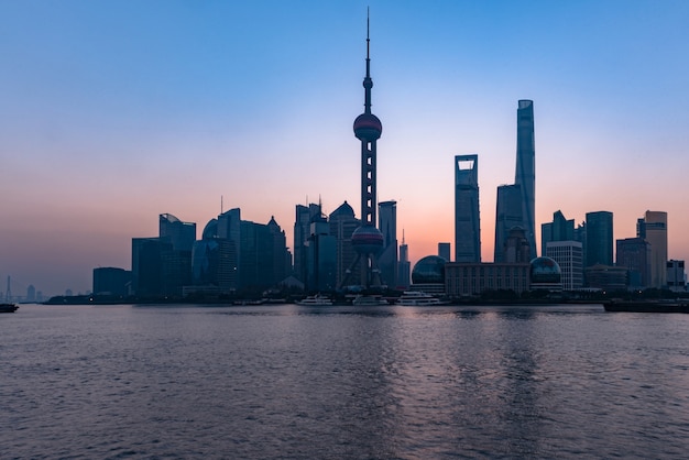 Обзорная панорама Шанхая
