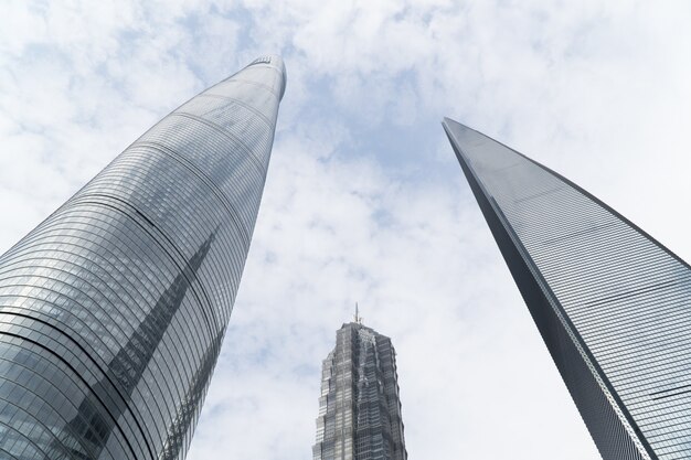 Shanghai tower, Jin Mao and Shanghai World Financial Center