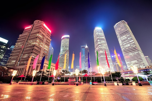 Shanghai urban skyscrapers