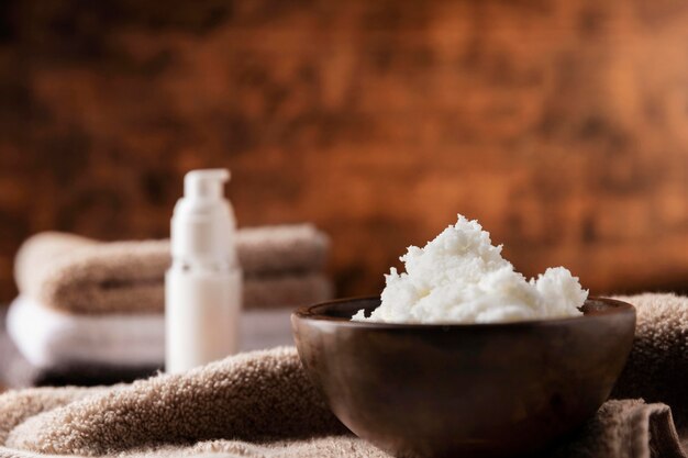 Shea butter treatment composition