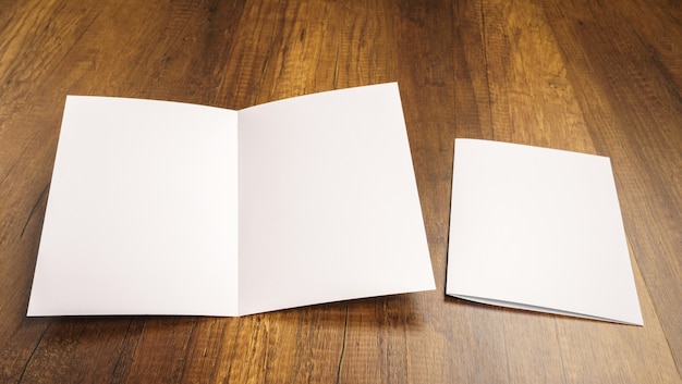 sheet folded beside an envelope