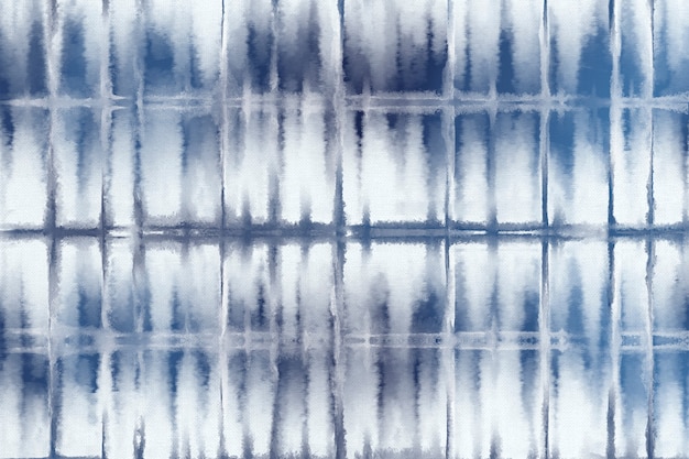 Free photo shibori pattern background in indigo blue color