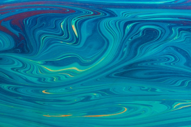 きらめく波状の青い抽象的な背景