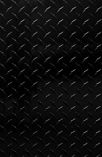 Shiny black metal patterned background