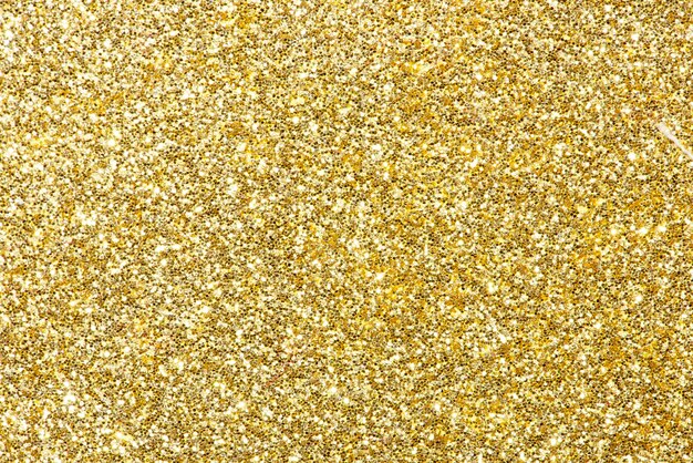 Shiny golden glitter festive background