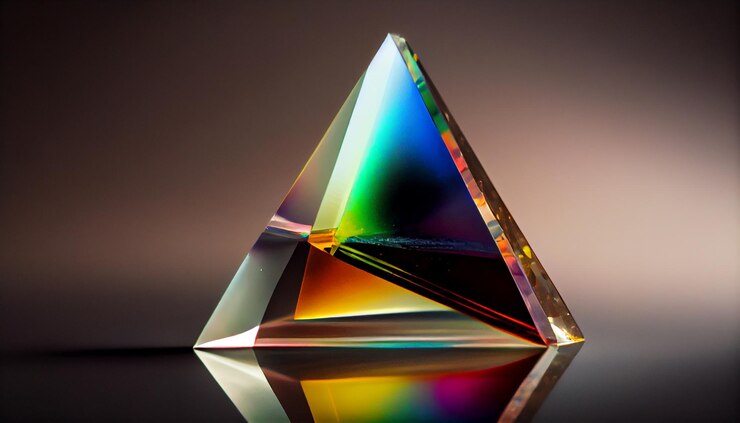 Free Photo shiny reflective gemstones create vibrant abstract decorations generated by ai