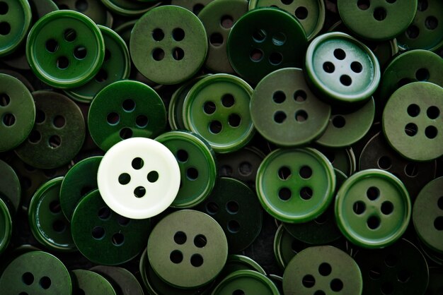 Shirt buttons closeup