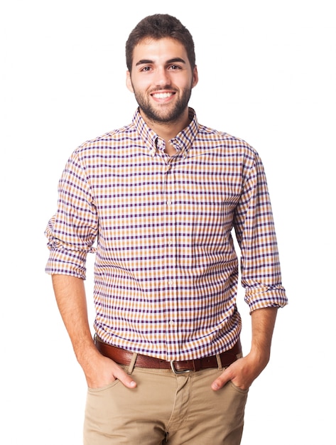 shirt confident retro man happiness