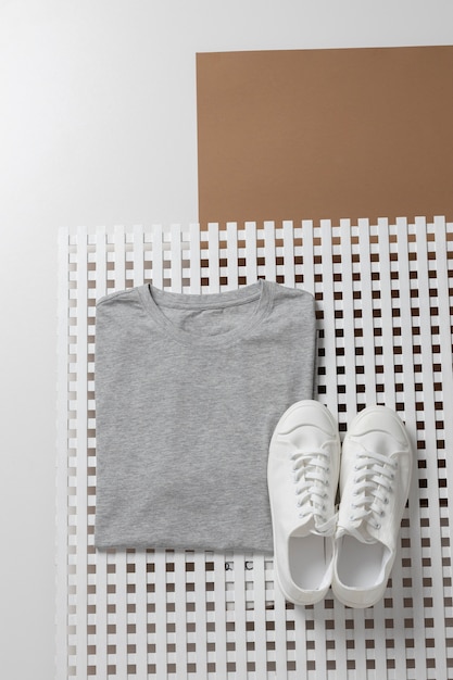 Free photo shirt mockup concept with plain clothing