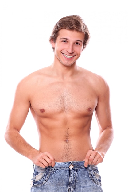 shirtless man model