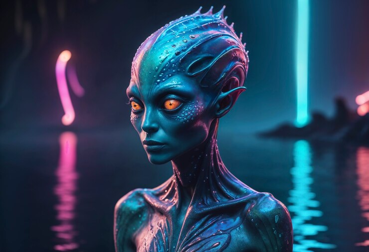 Free Photo shoot of fantastic alien
