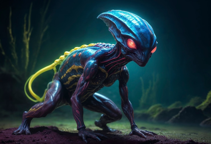 Free Photo shoot of fantastic alien