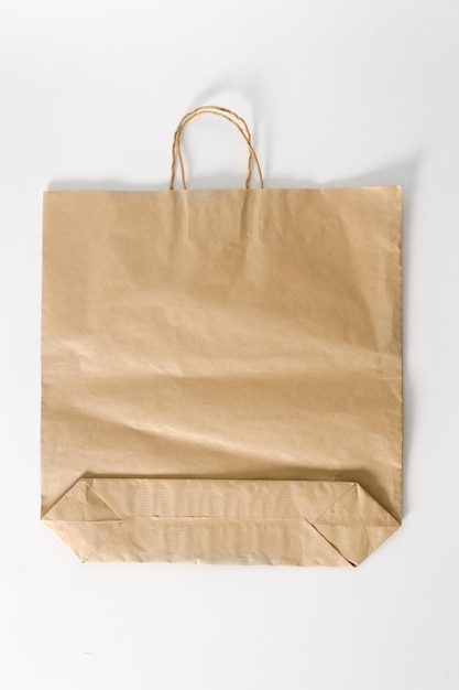 Shopping bag isolated on white