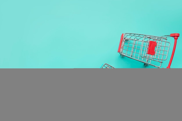 Shopping cart miniature