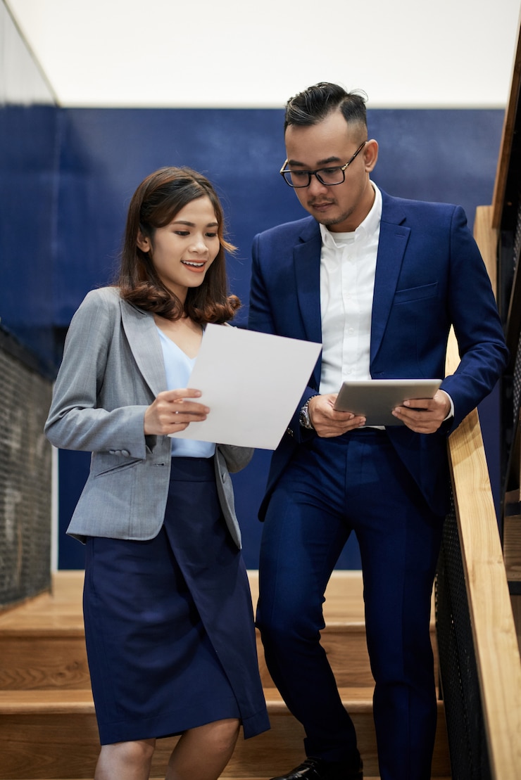 Free Photo showing business idea