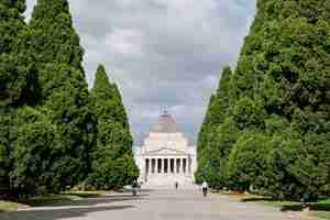 Free photo shrine of remembrance