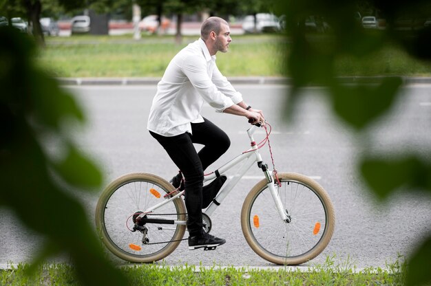 adult male bicycle