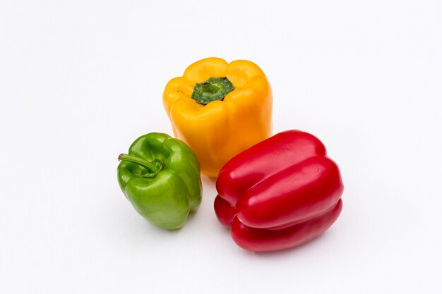 Side view bell pepper horizontal