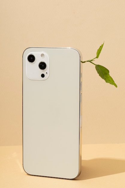 スマートフォンで育つ植物の側面図