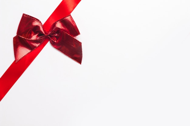 Red silk ribbon for wrapping gifts on white background. 26712895 Stock  Photo at Vecteezy