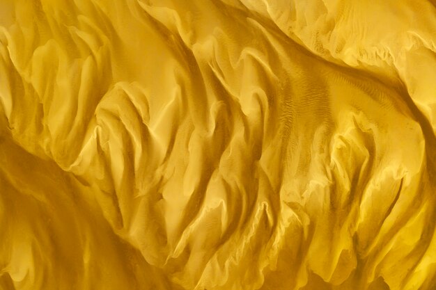 Silky colorful fabric