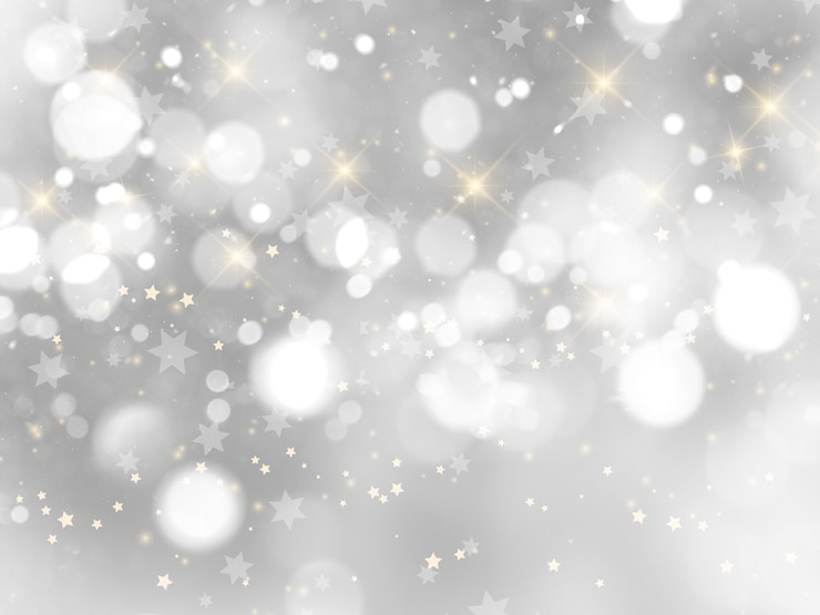無料Photo シルバークリスマスの背景