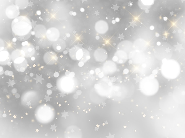 Silver Christmas background