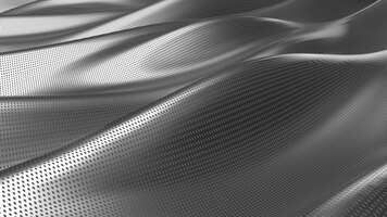Бесплатное фото Серебряная ткань абстрактный фон