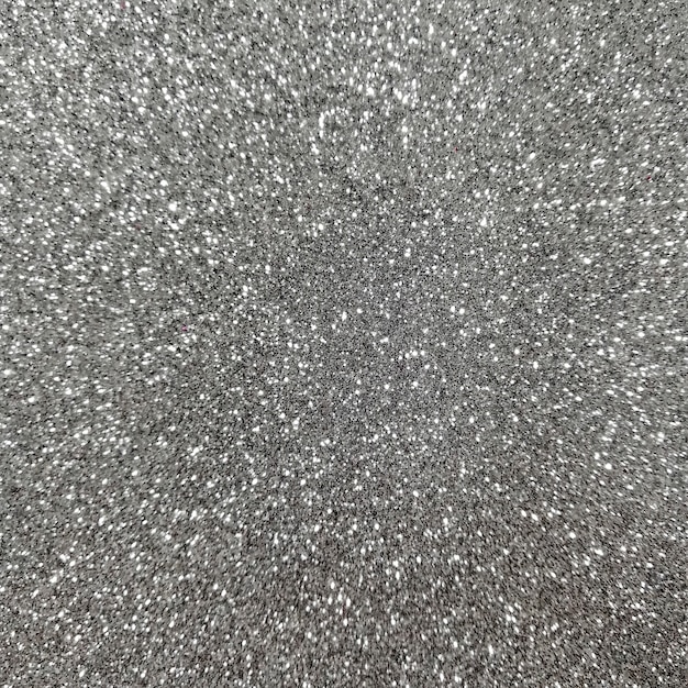 Silver colored glitter background