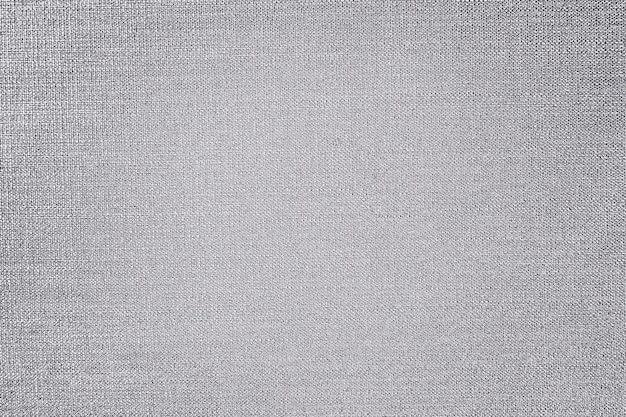 Silver cotton fabric textured background