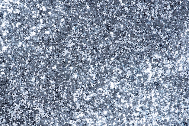 Silver glitter background