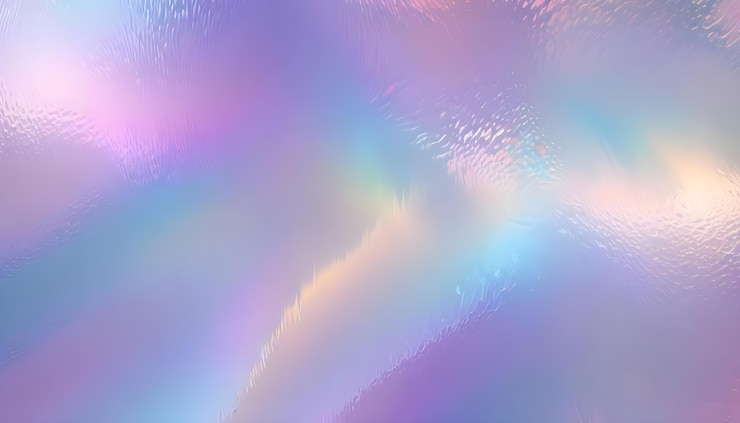 Free Photo silver iridescent texture background