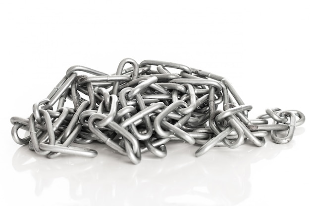 Free photo silver metal chain