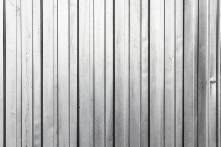 Free Photo silver metal texture background