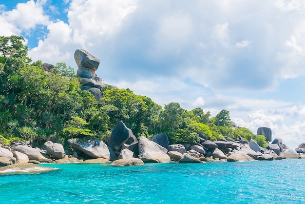 Foto gratuita isola di similan