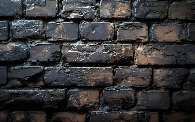 Free photo simple brick wall surface texture