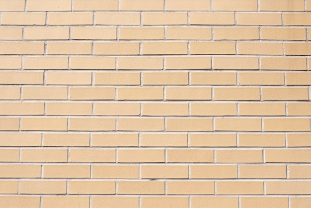 Simple wall made of bricks