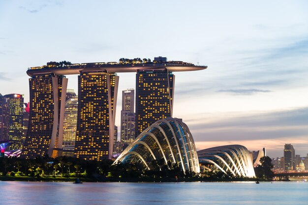 сингапур современное здание вид офиса